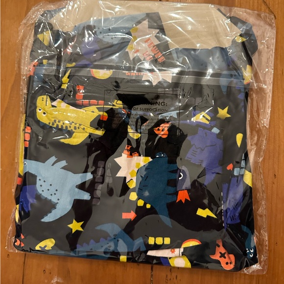 🦖🎮NIB Little Sleepies Next-level Dinos 2 piece long sleeve bamboo pj set - Picture 7 of 7